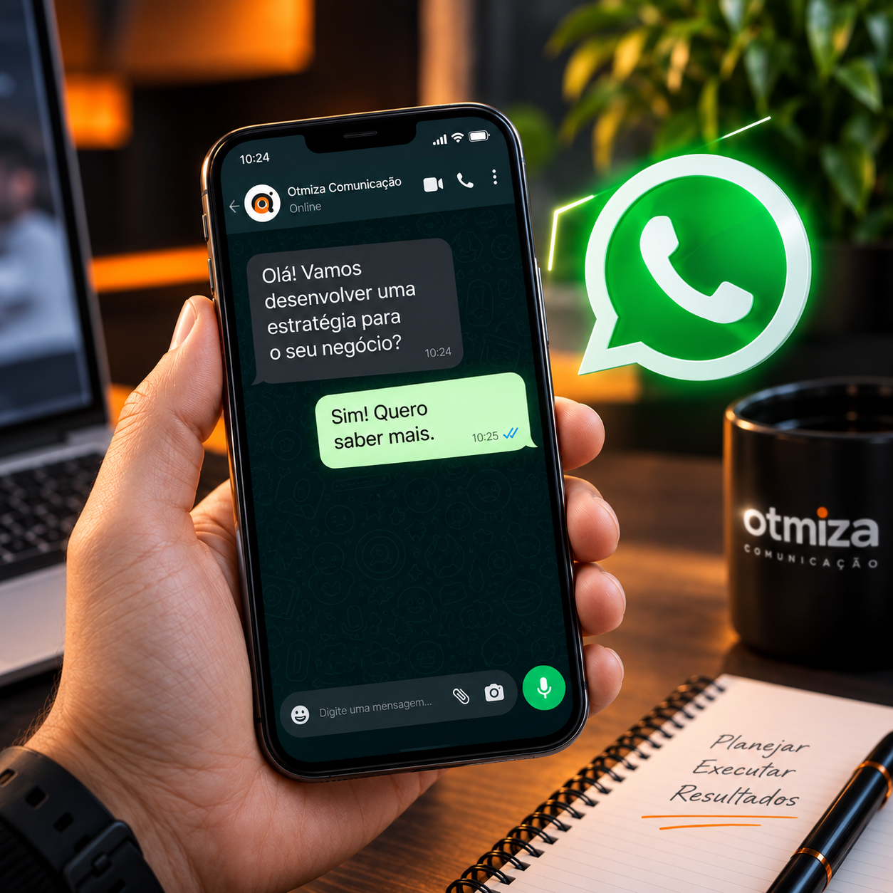 Atendimento direto pelo WhatsApp